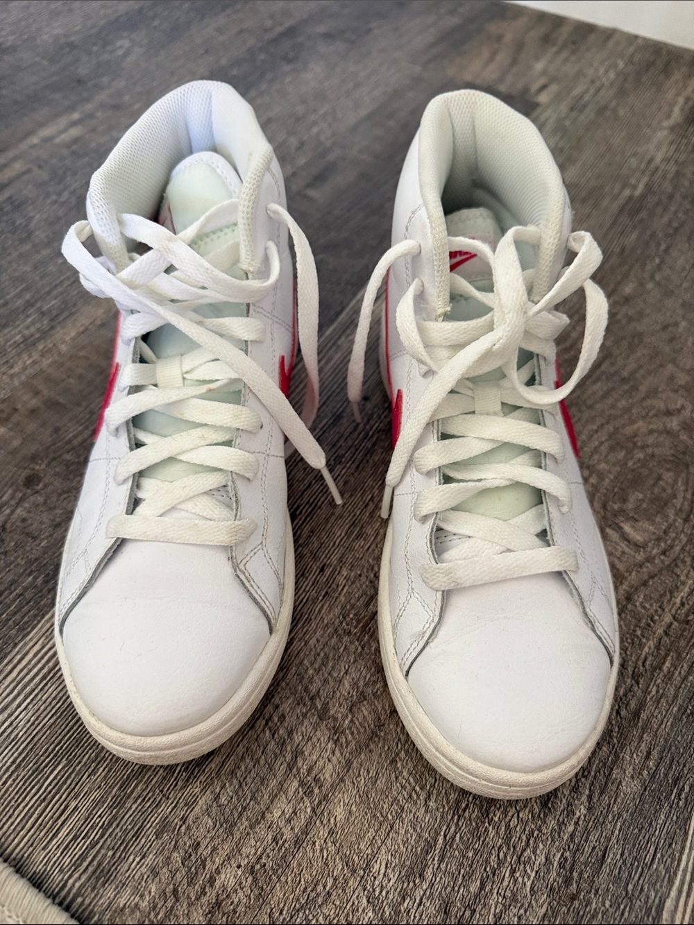 Women’s Nike Blazers (White/Pink) size 7.5.